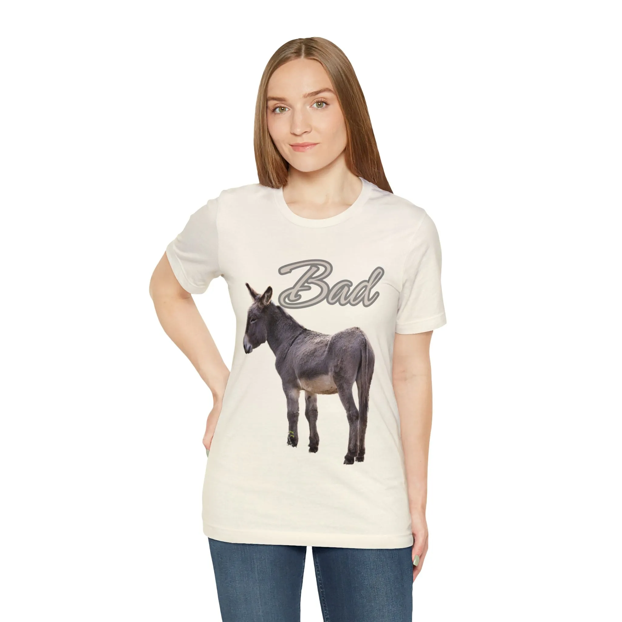 Bad Ass (Donkey) - Unisex Jersey Short Sleeve Tee