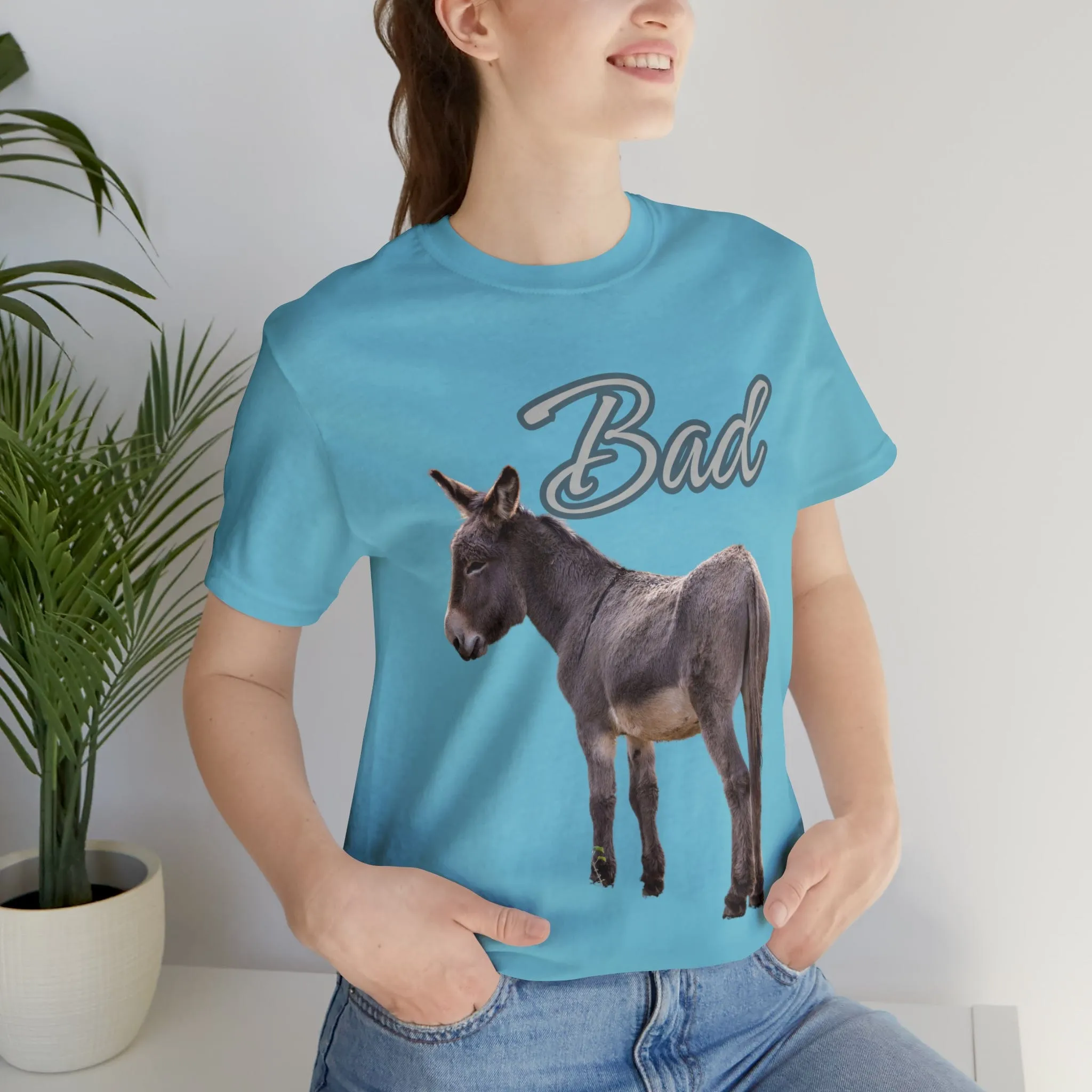 Bad Ass (Donkey) - Unisex Jersey Short Sleeve Tee