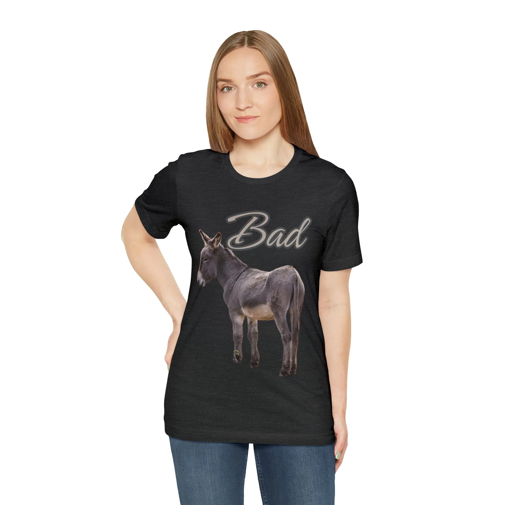 Bad Ass (Donkey) - Unisex Jersey Short Sleeve Tee