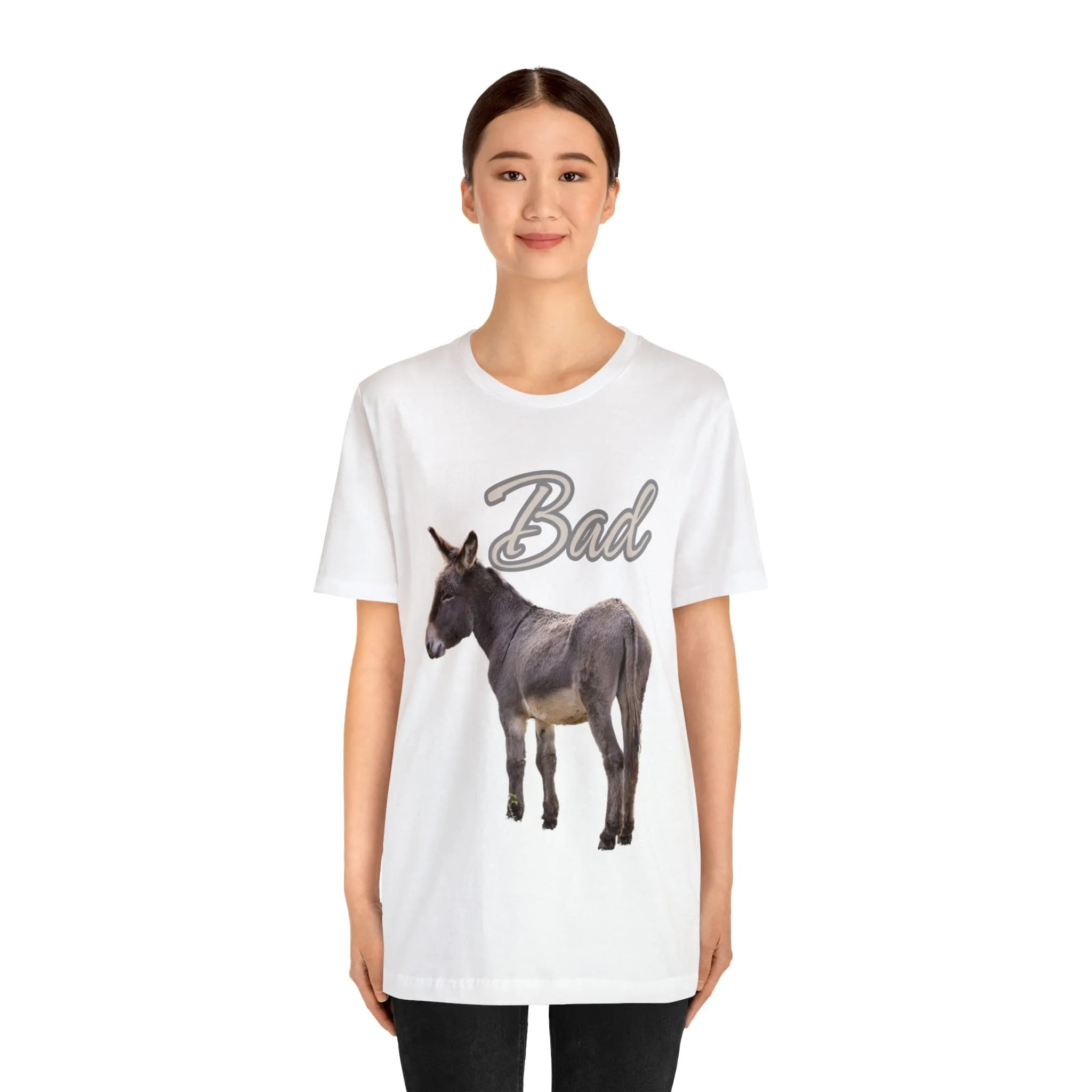 Bad Ass (Donkey) - Unisex Jersey Short Sleeve Tee