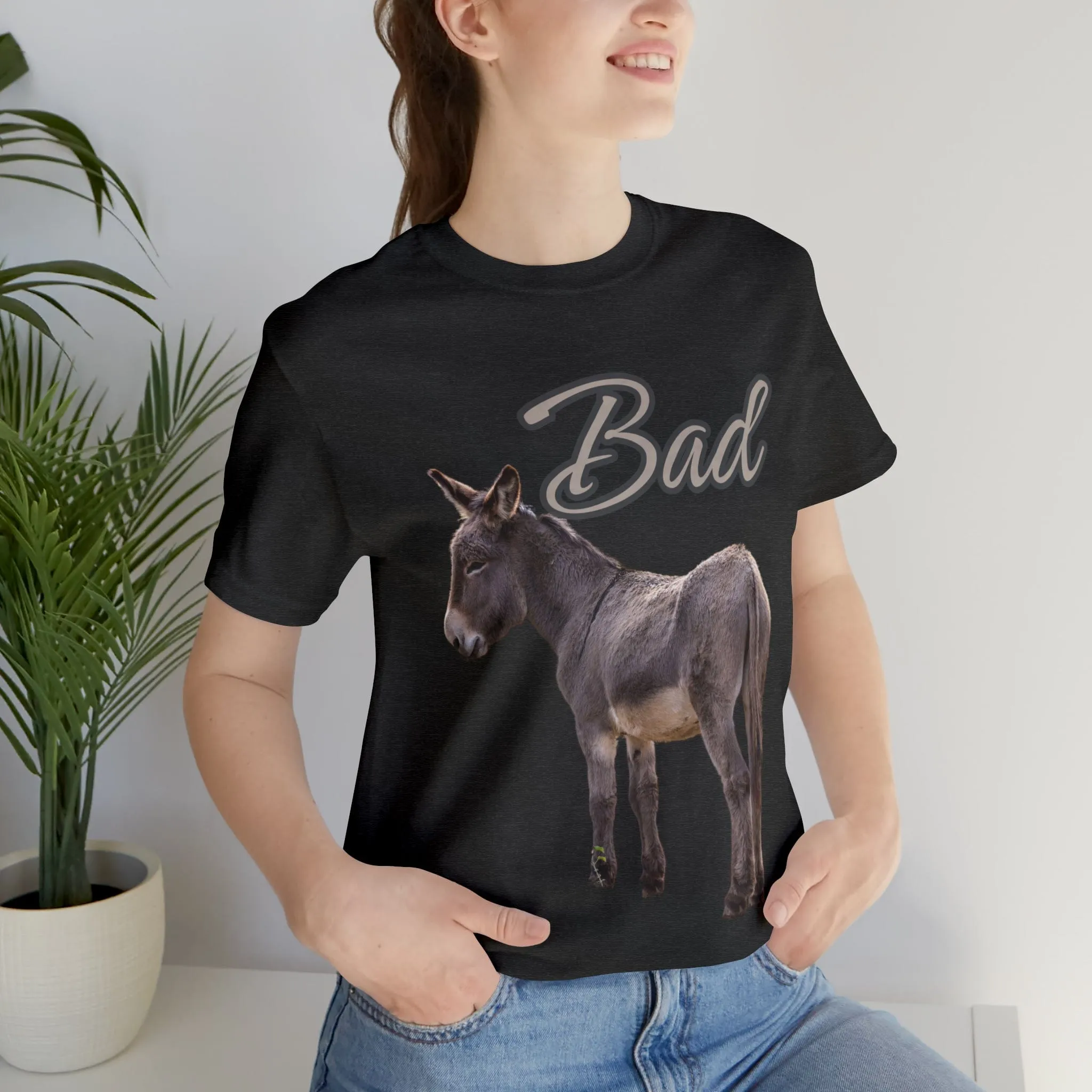 Bad Ass (Donkey) - Unisex Jersey Short Sleeve Tee