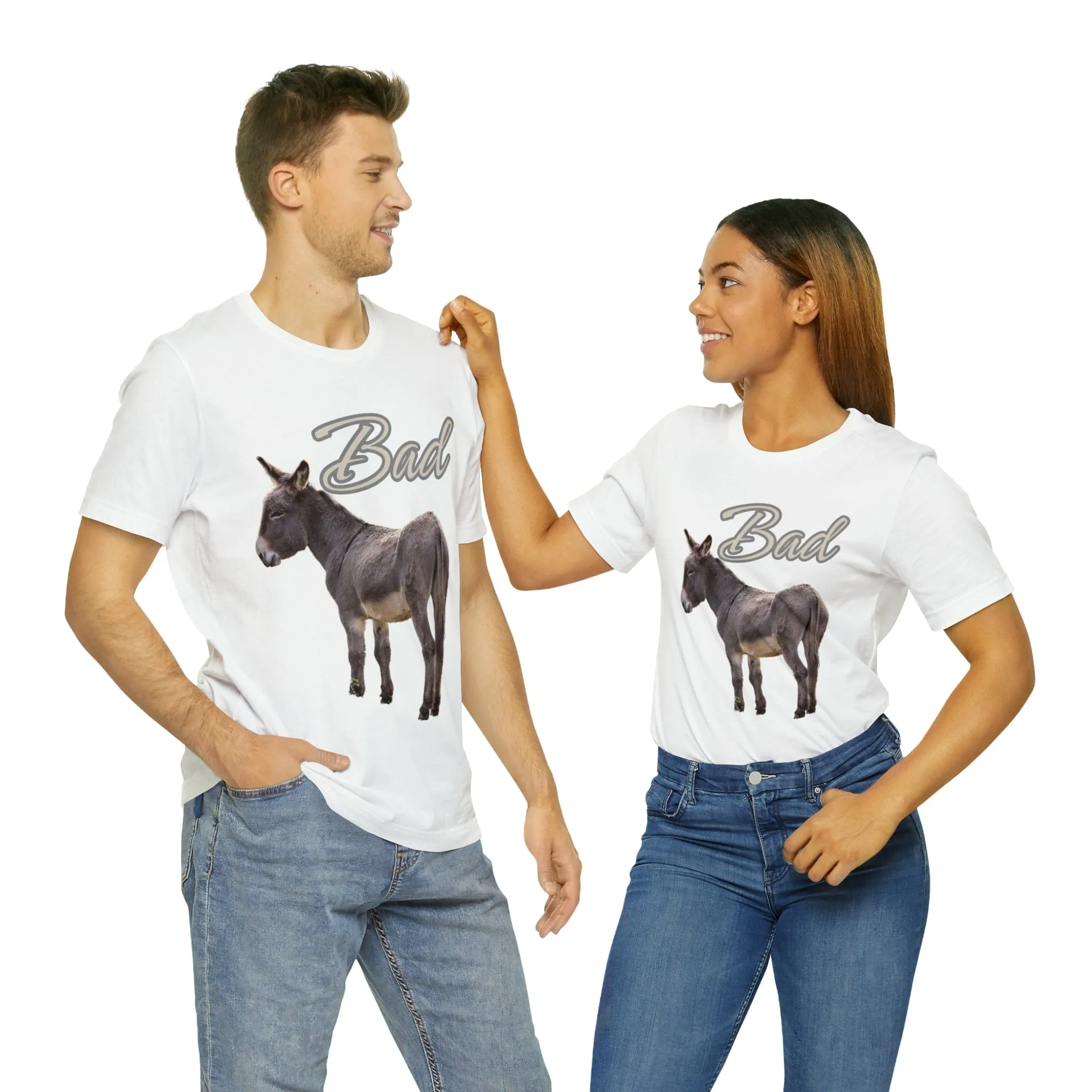 Bad Ass (Donkey) - Unisex Jersey Short Sleeve Tee