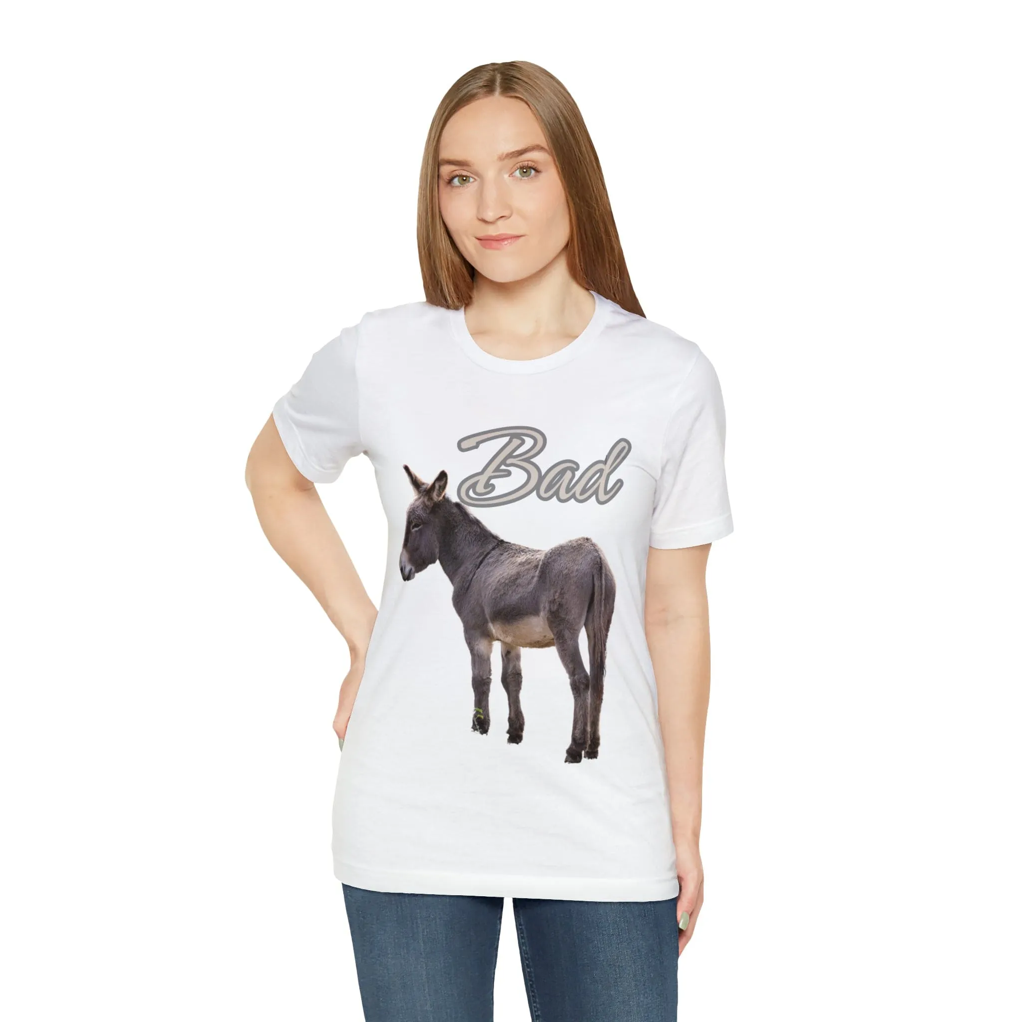 Bad Ass (Donkey) - Unisex Jersey Short Sleeve Tee