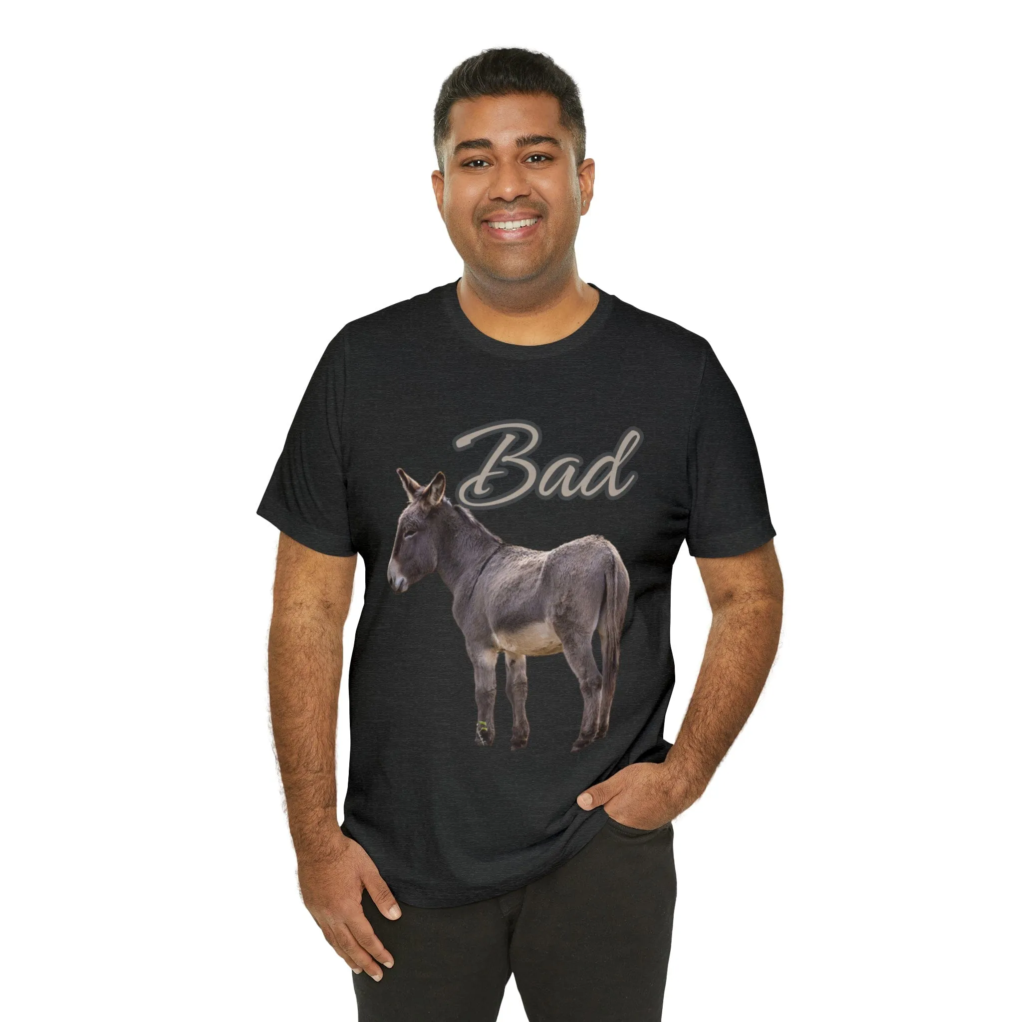 Bad Ass (Donkey) - Unisex Jersey Short Sleeve Tee