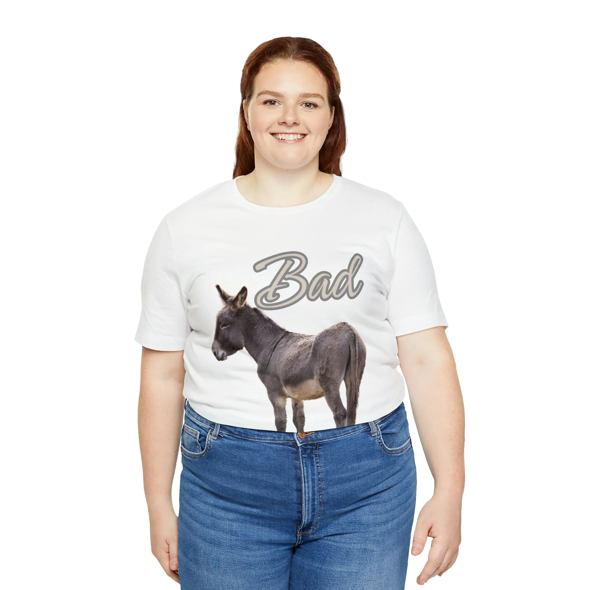 Bad Ass (Donkey) - Unisex Jersey Short Sleeve Tee