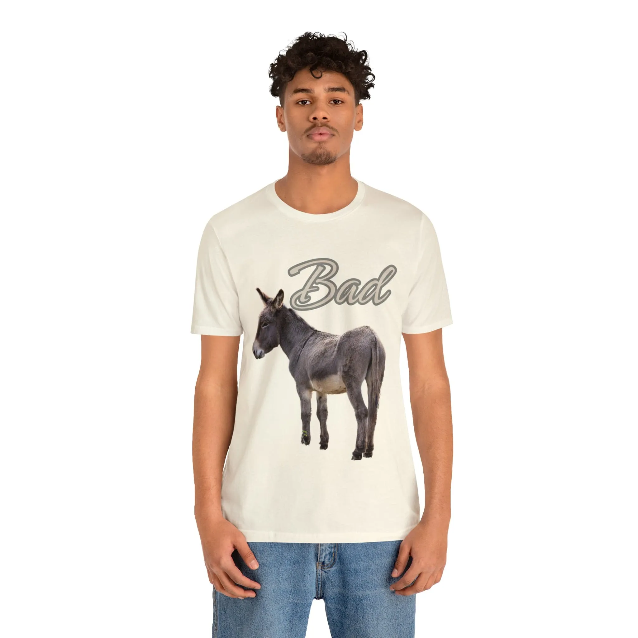 Bad Ass (Donkey) - Unisex Jersey Short Sleeve Tee