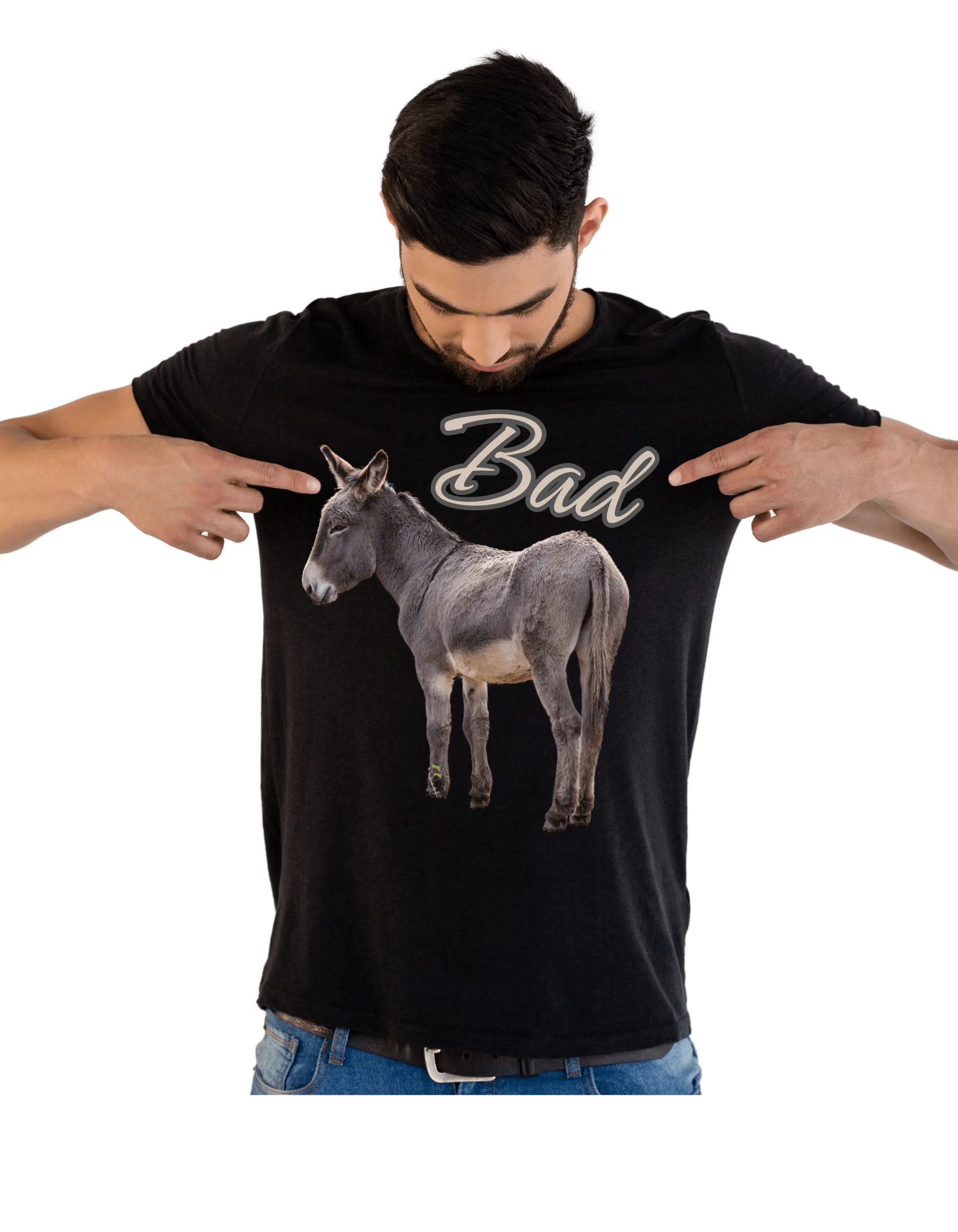 Bad Ass (Donkey) - Unisex Jersey Short Sleeve Tee