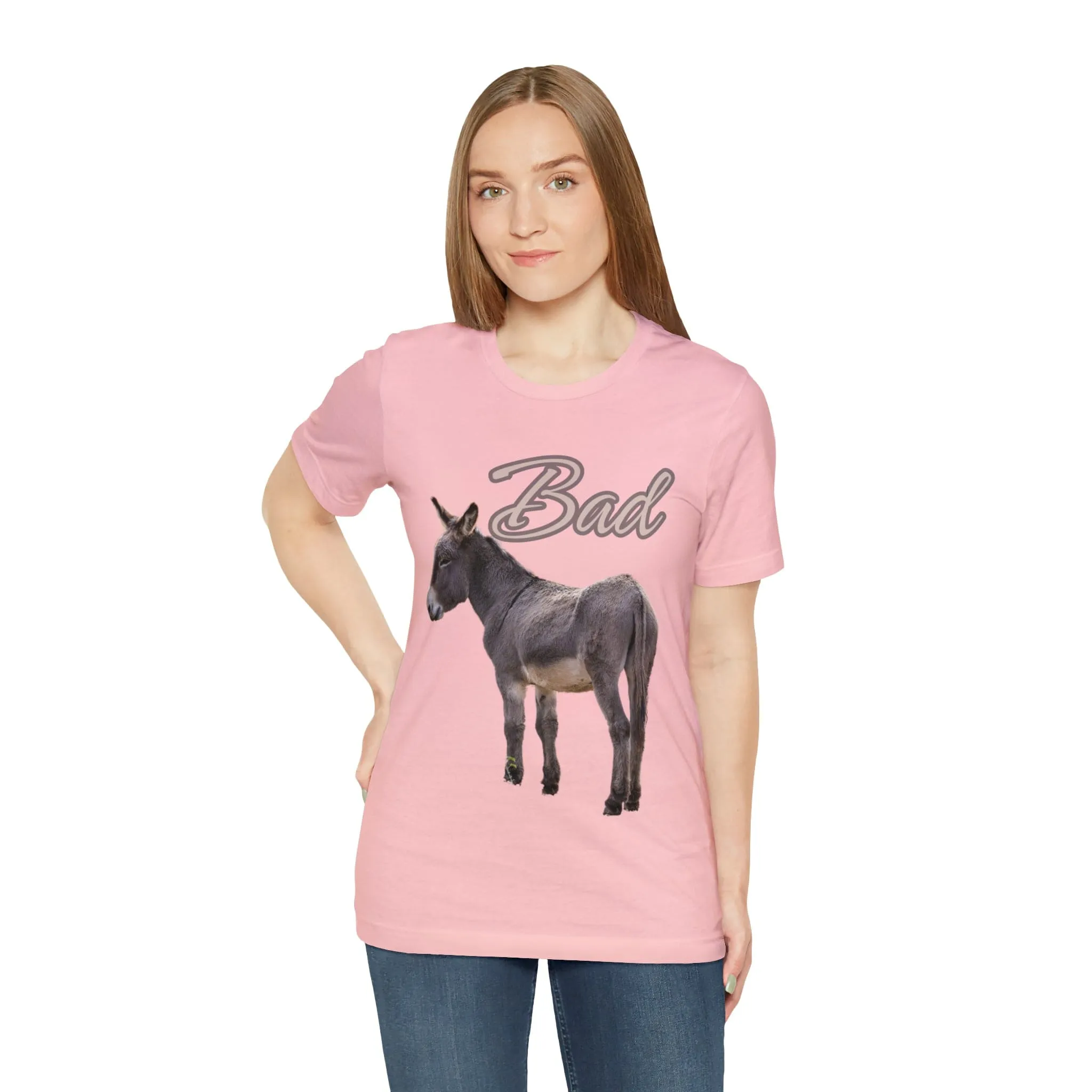 Bad Ass (Donkey) - Unisex Jersey Short Sleeve Tee