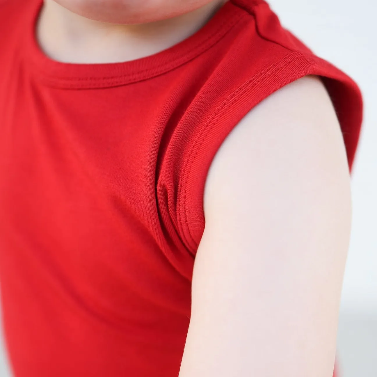 BAMBOO BASIC TANK- Red