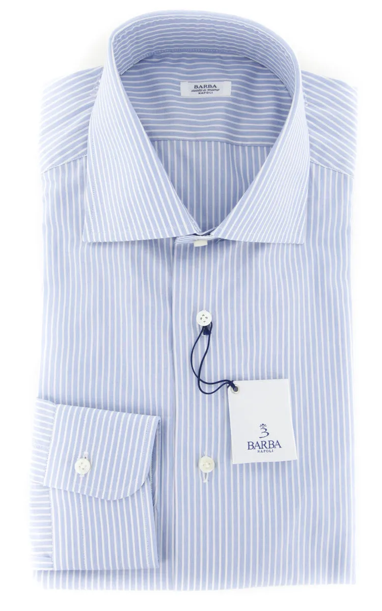 Barba Napoli Light Blue Shirt - Slim