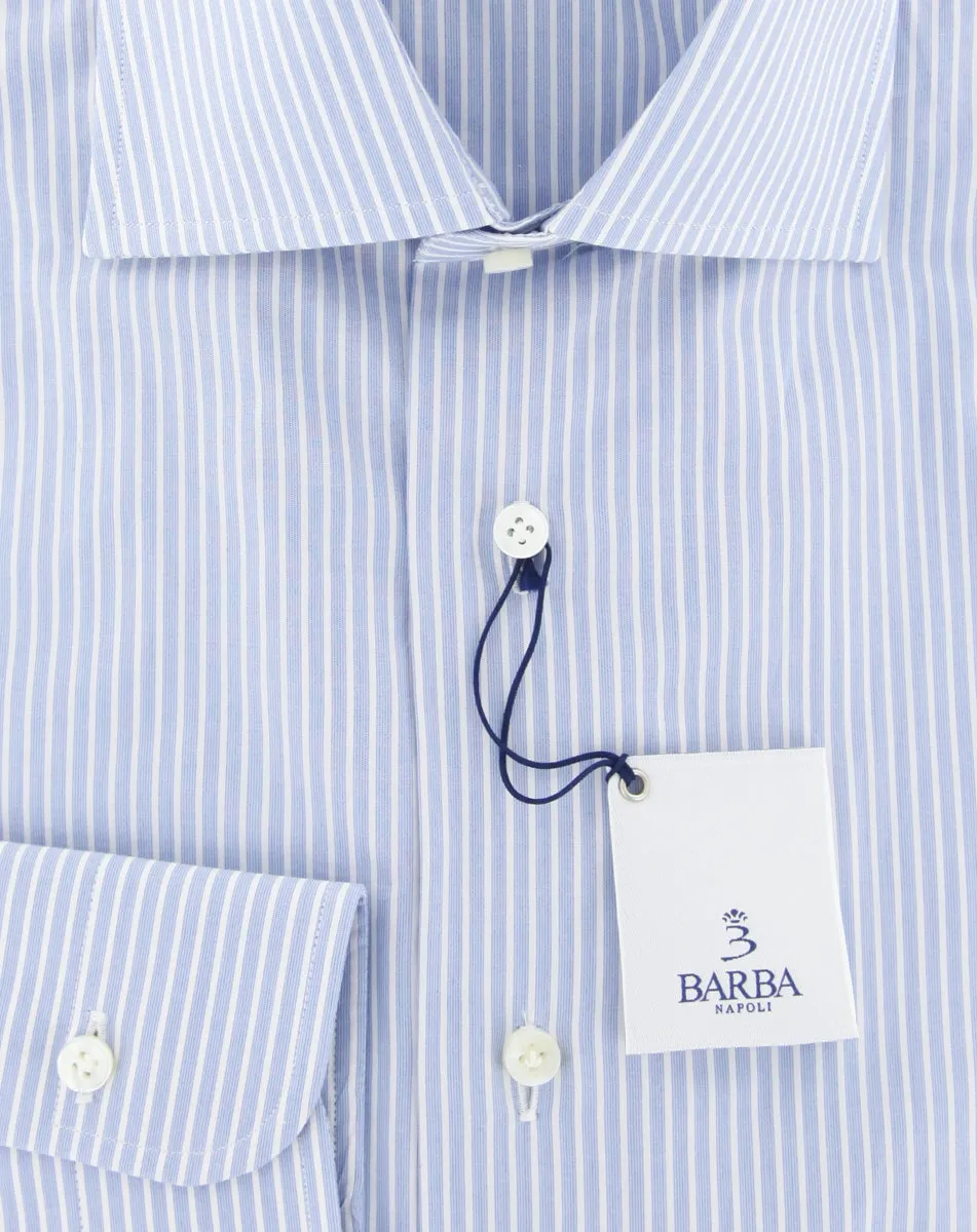 Barba Napoli Light Blue Shirt - Slim