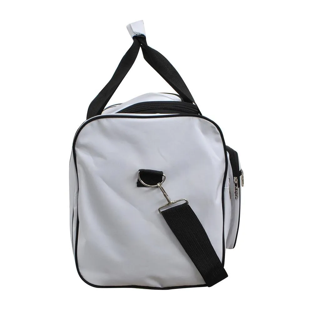 Baseball White NGIL Canvas 20" Duffle Bag