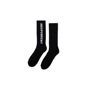 Baseline Mid Crew Socks (Black)