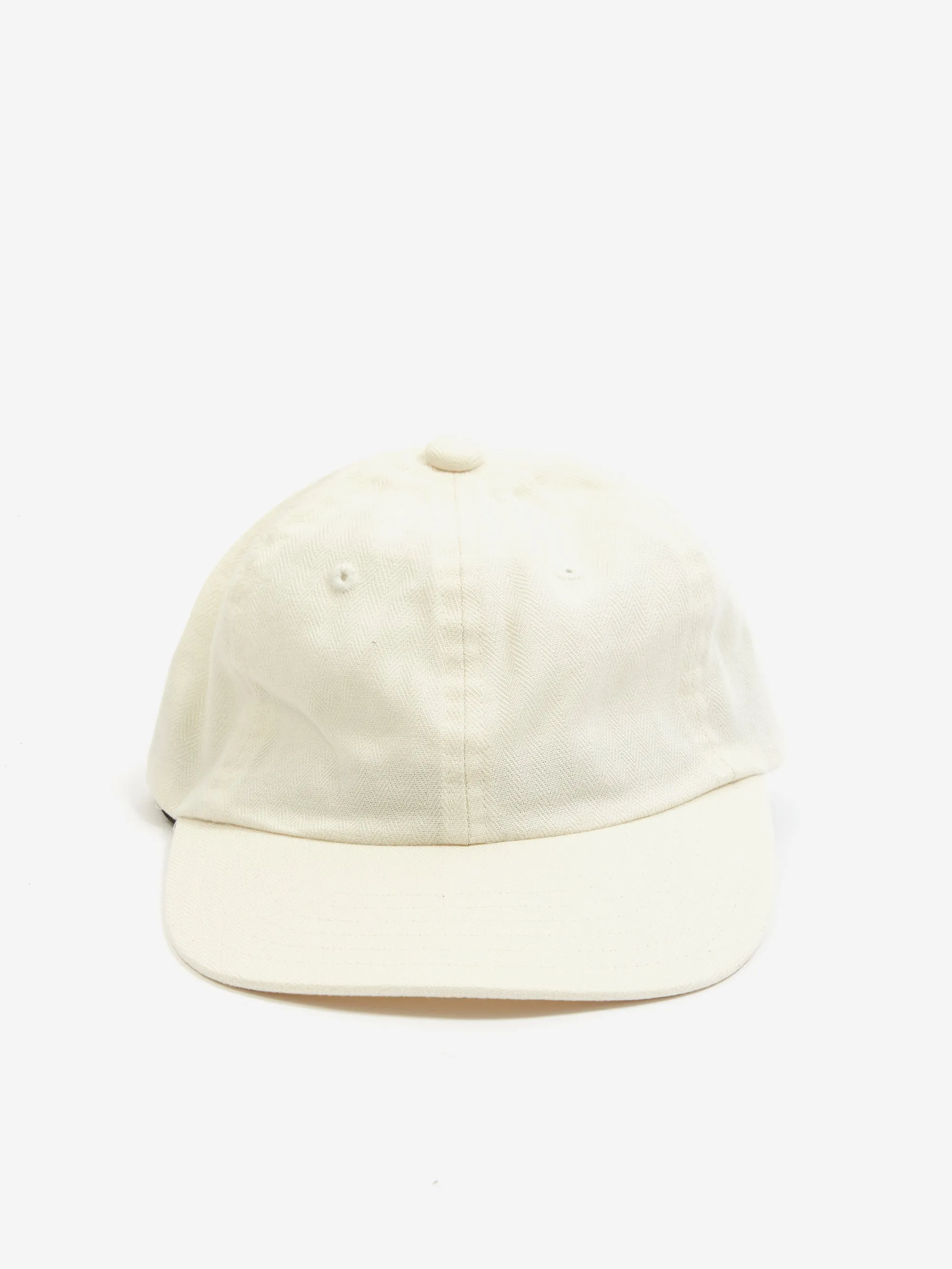 Beams Plus 6Panel Herringbone Cap - Ivory