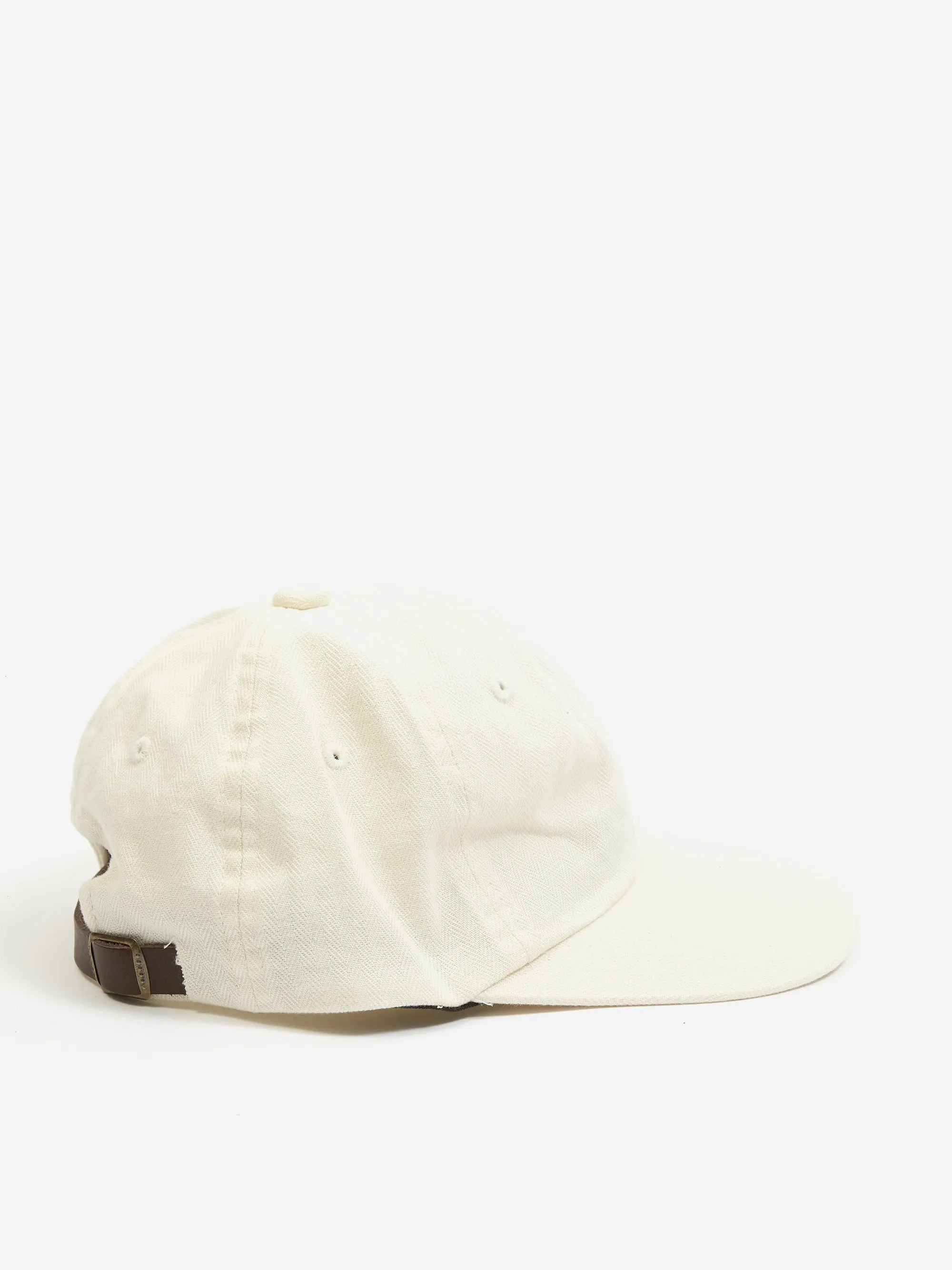 Beams Plus 6Panel Herringbone Cap - Ivory