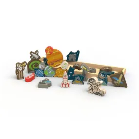 Begin Again Space A to Z Puzzle And Playset