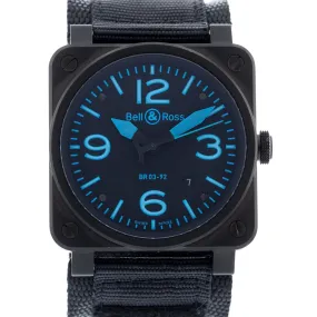 Bell & Ross BR03-92 Ceramic Blue BR0392-CERAM-BLUE