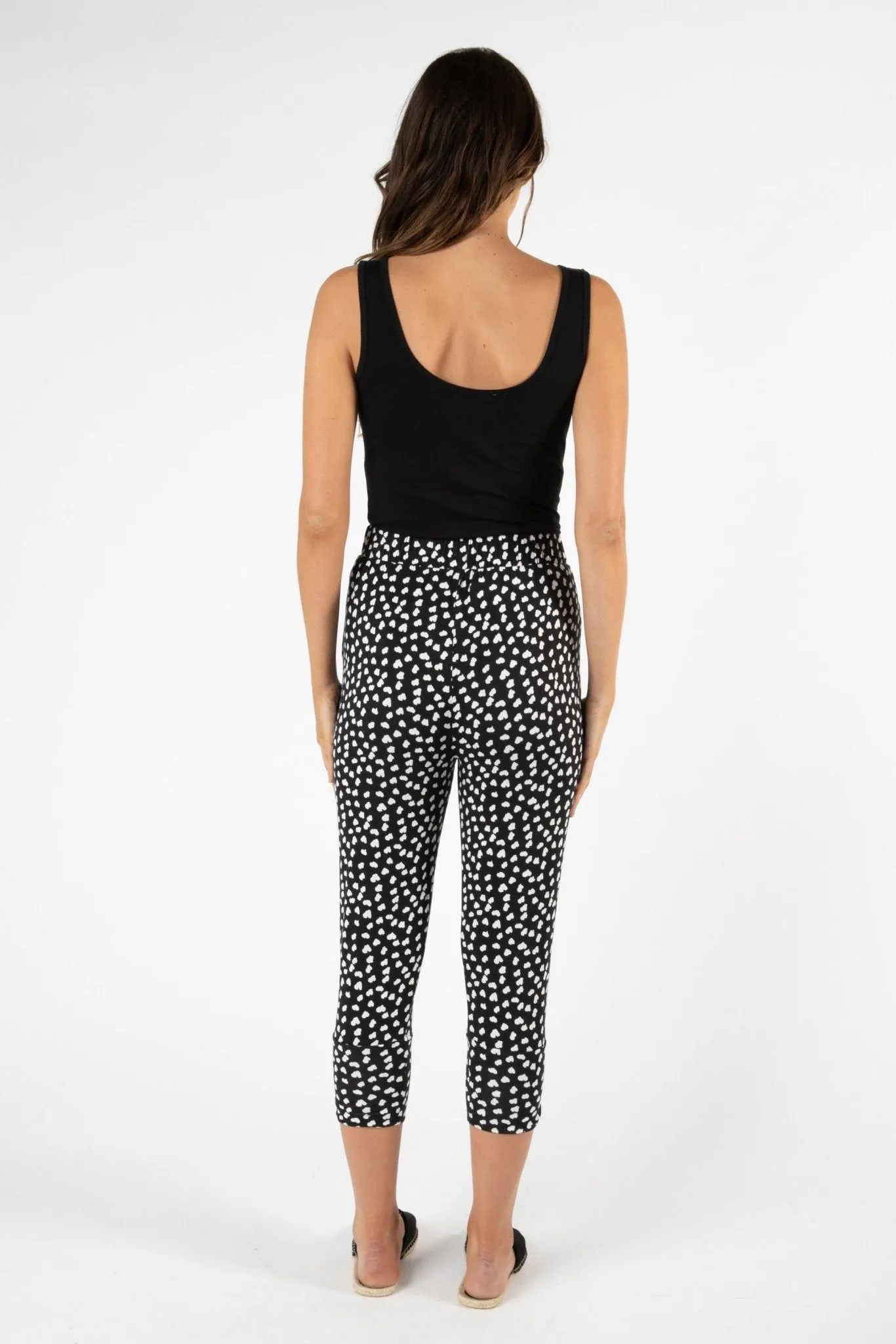 Betty Basics Lyon Pant in Heart Ocelot