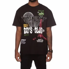 Billionaire Boys Club BB Around The World SS Tee (Black) 841-3310