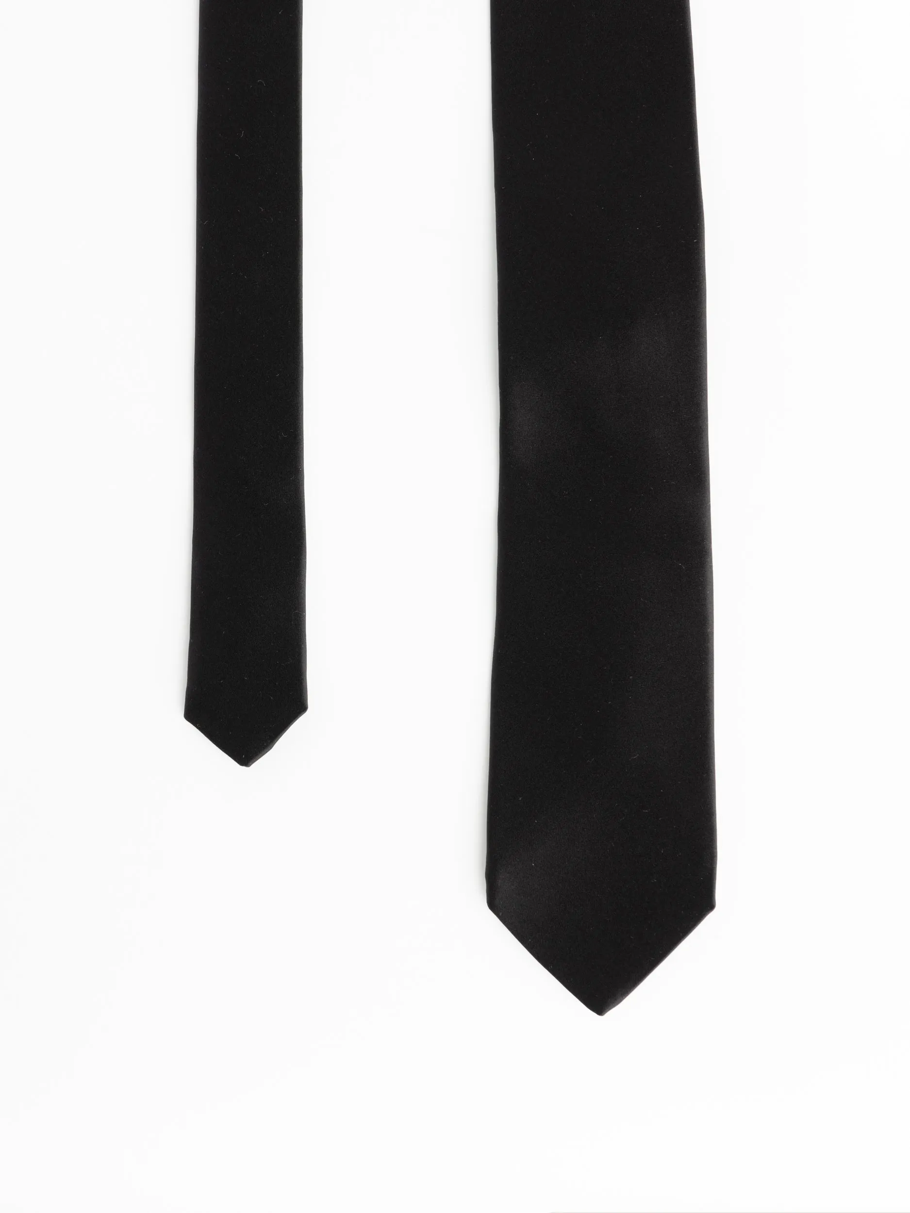 Black Silk Tie