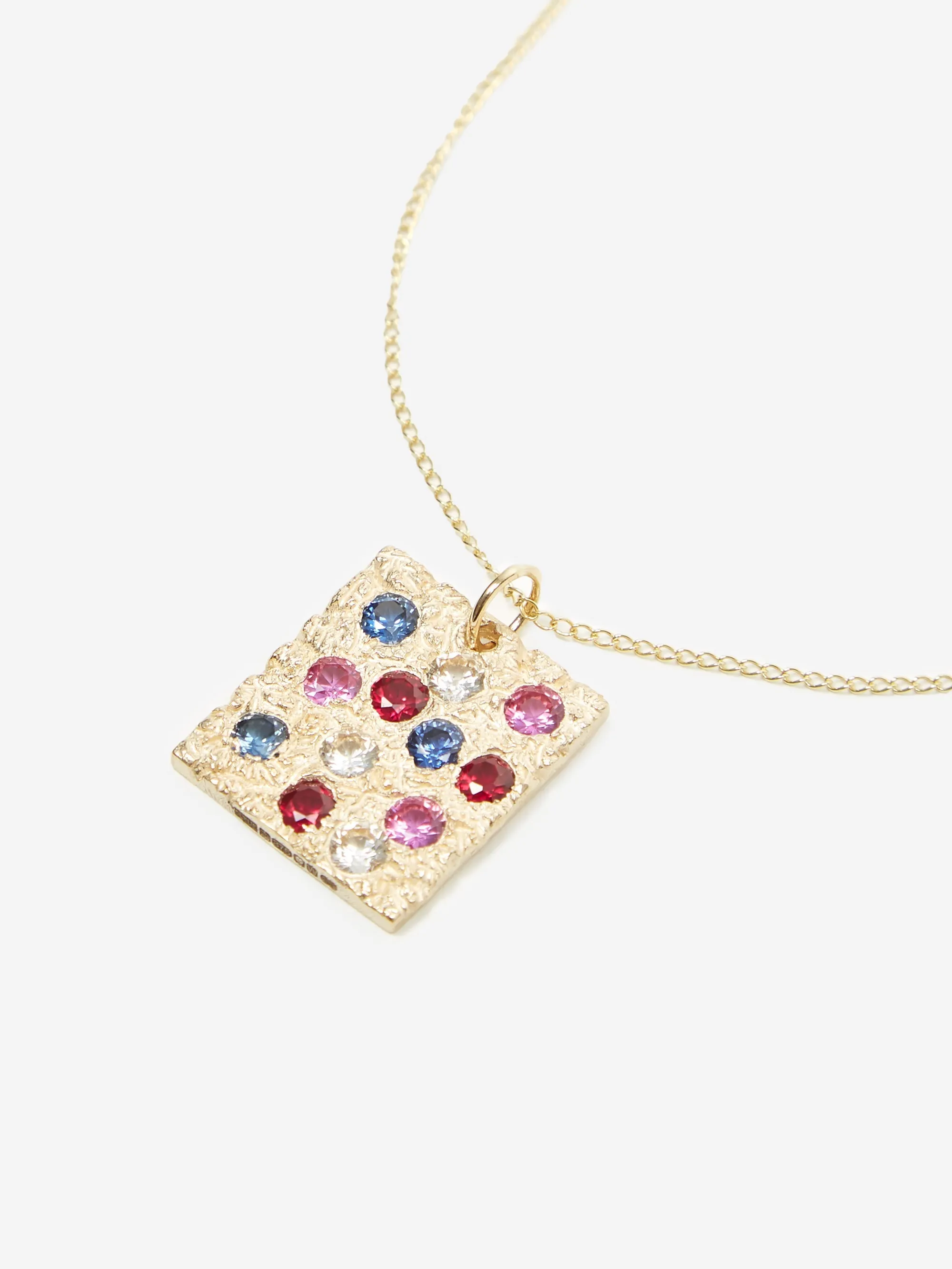 Bleue Burnham Rose Garden Pendant - Gold/Multi