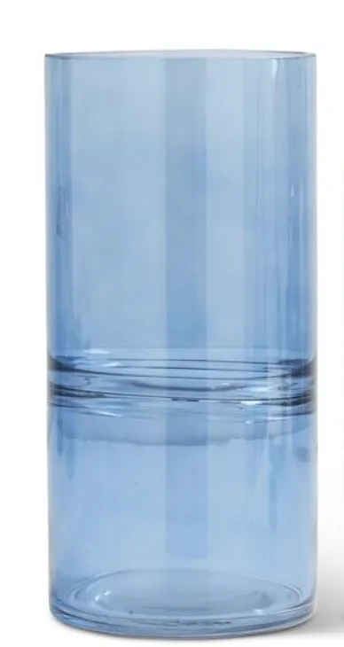 Blue Glass Vase