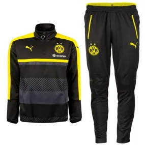 Borussia Dortmund Technical Training Soccer Tracksuit 2016/17 Black - Puma