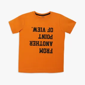 Boy's Regular Fit Graphic T-Shirt