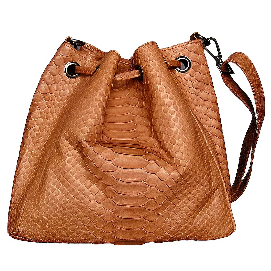 Brown Bucket Bag