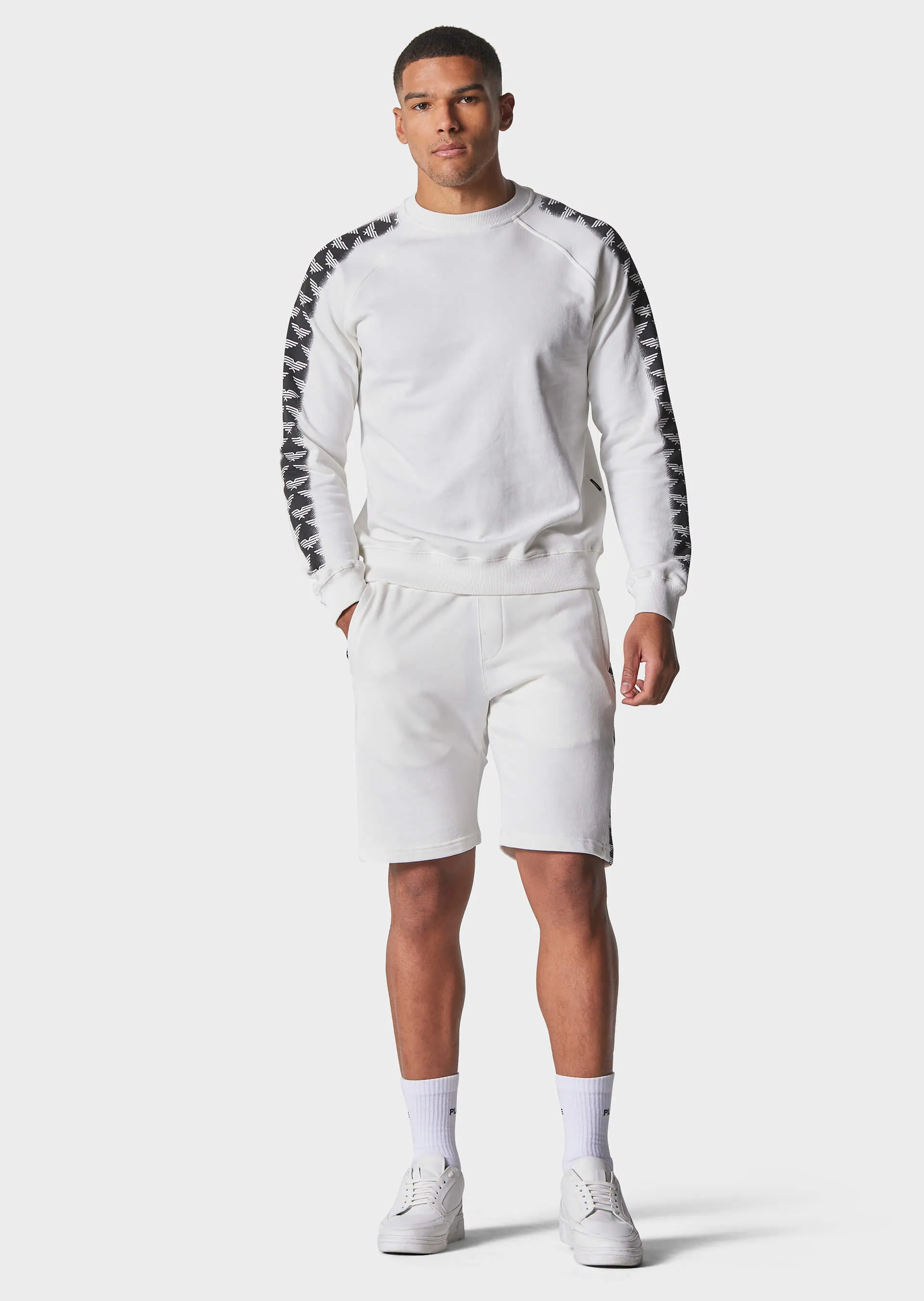 Bruner Bone White Sweatshirt