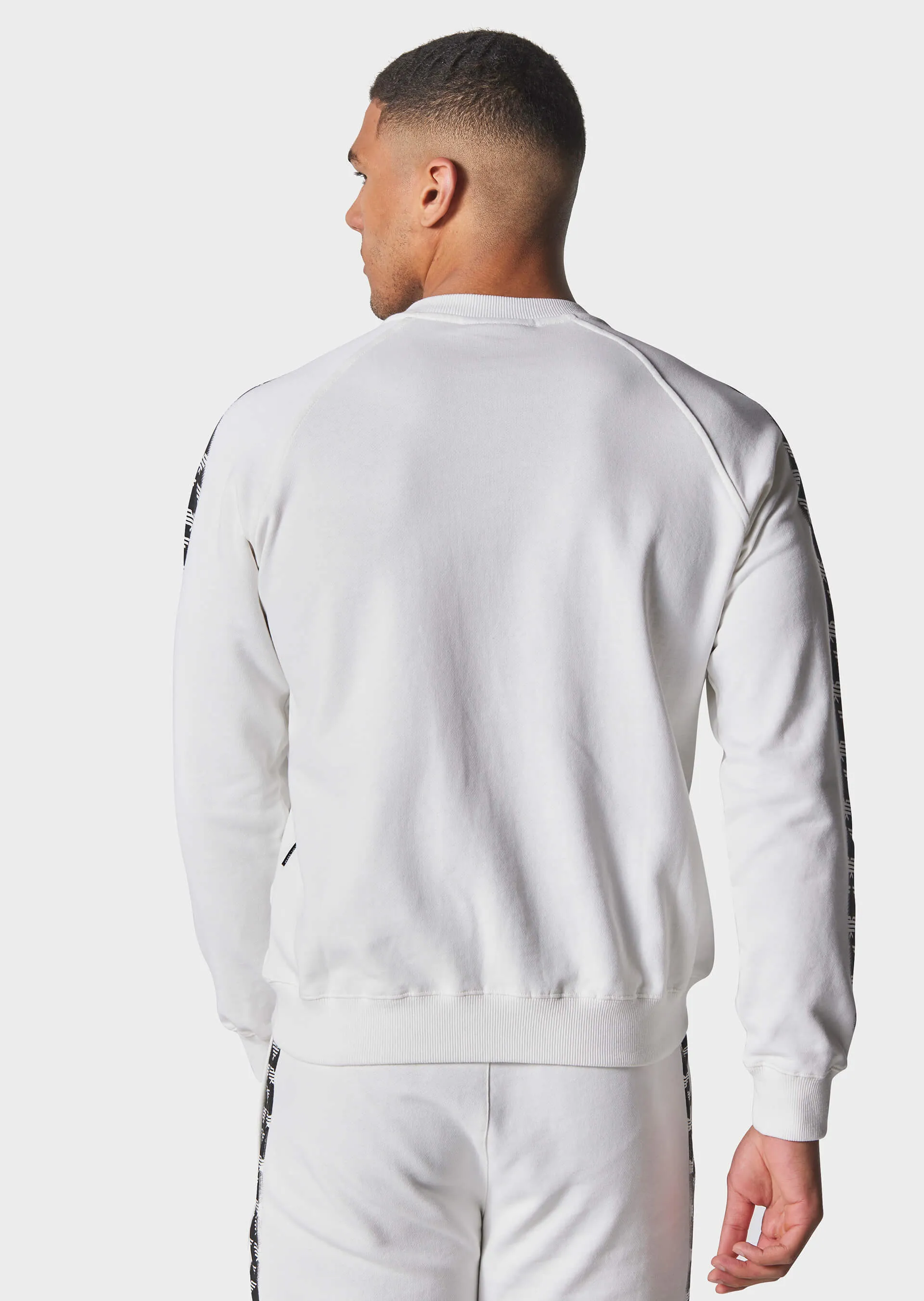 Bruner Bone White Sweatshirt