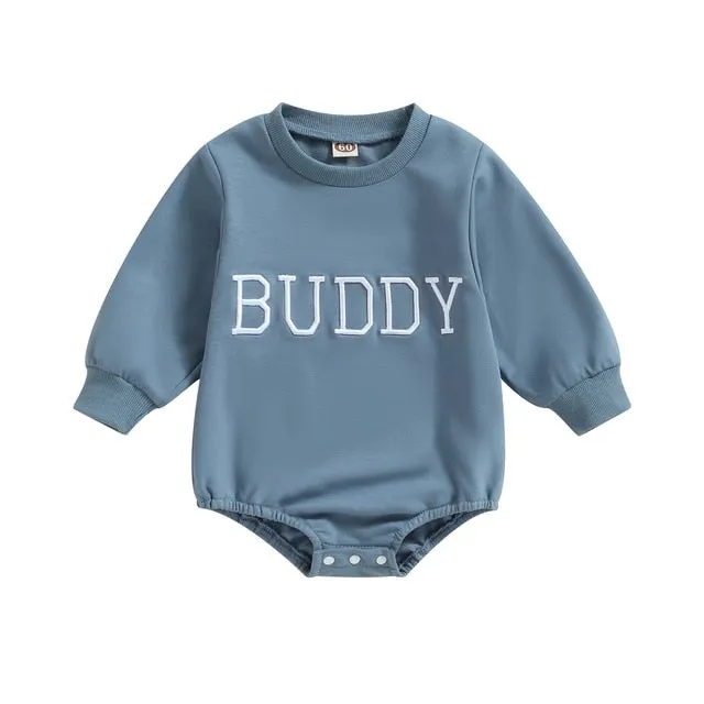 BUDDY Long-Sleeve Onesie