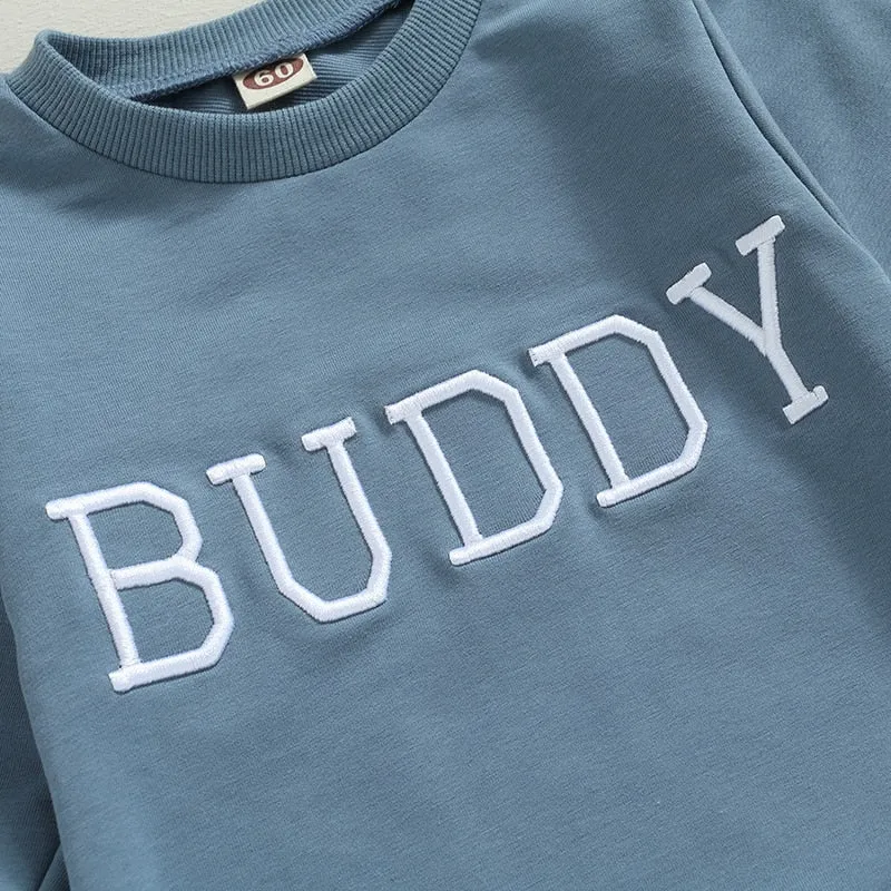 BUDDY Long-Sleeve Onesie