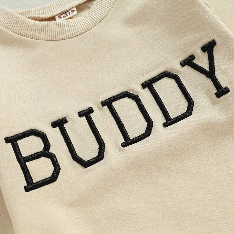 BUDDY Long-Sleeve Onesie