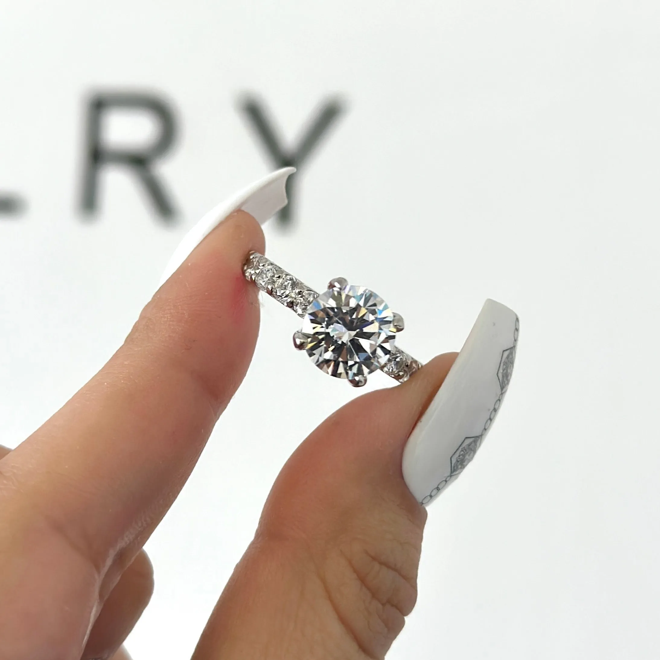 CELESTE CUSTOMIZABLE CZ RING