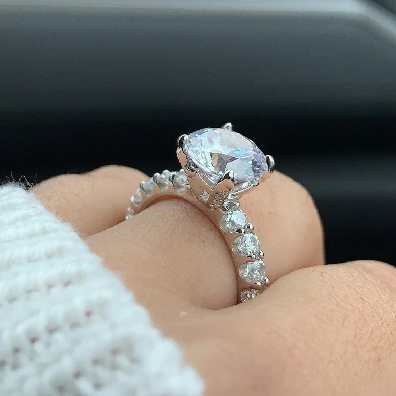 CELESTE CUSTOMIZABLE CZ RING