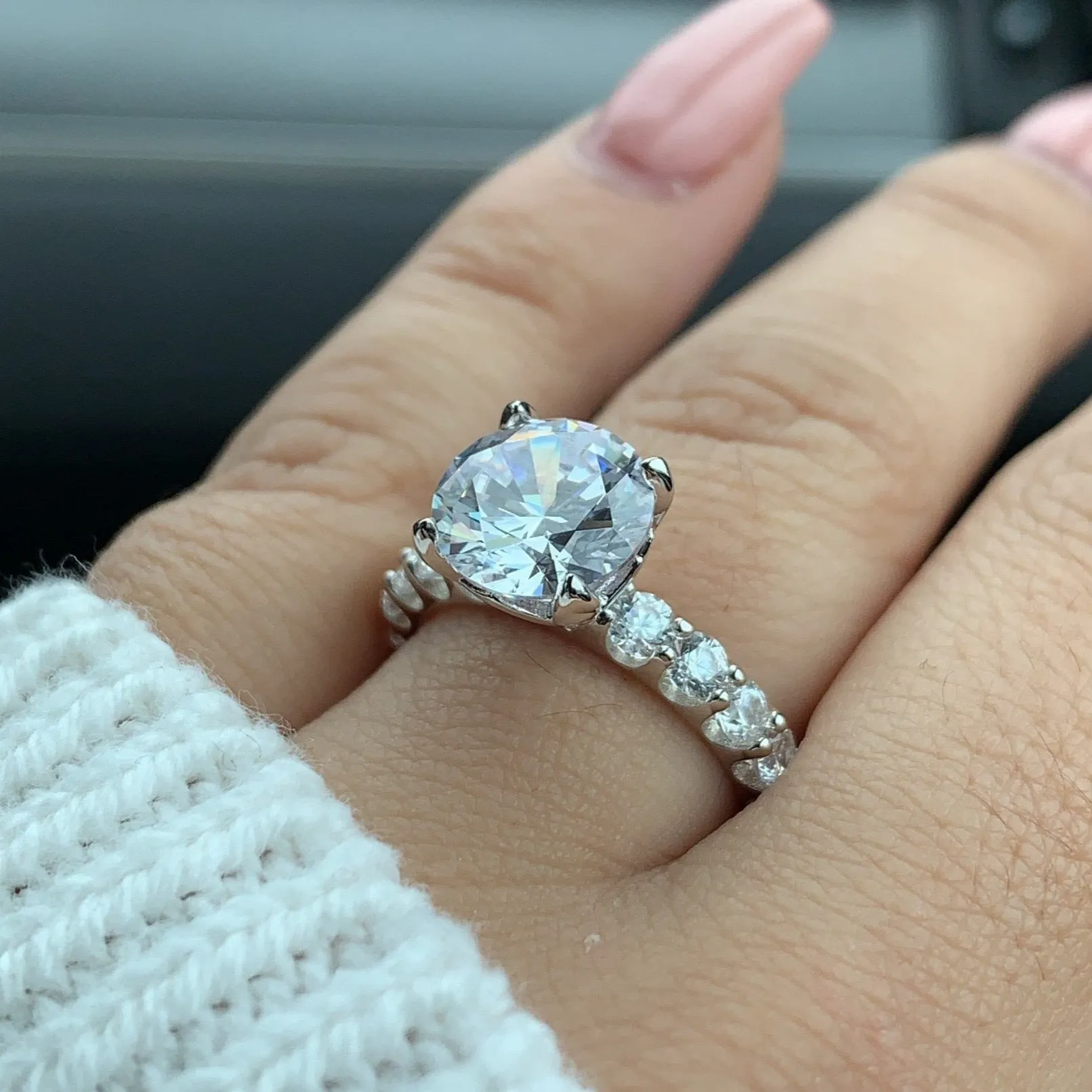 CELESTE CUSTOMIZABLE CZ RING