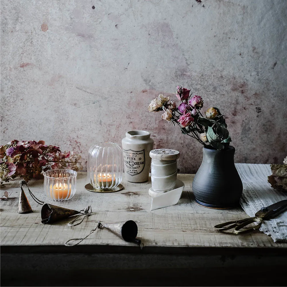 Ceramic Bloom Vase - Mocha