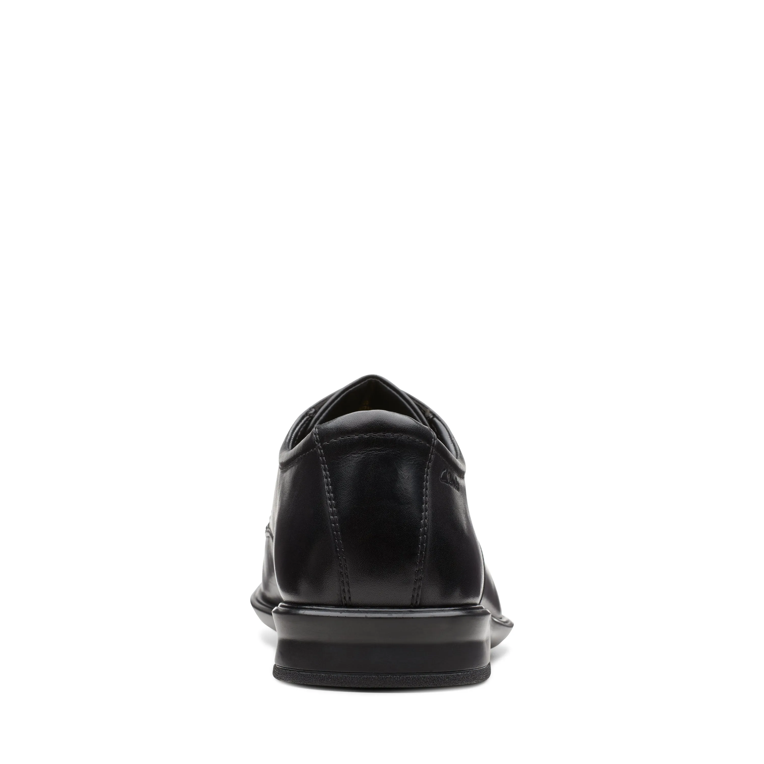 Clarks Bensley Cap Black Leather