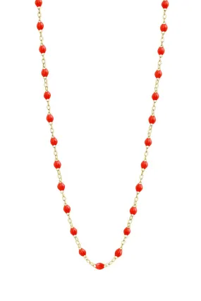 CLASSIC 20" GIGI NECKLACE IN CORAL