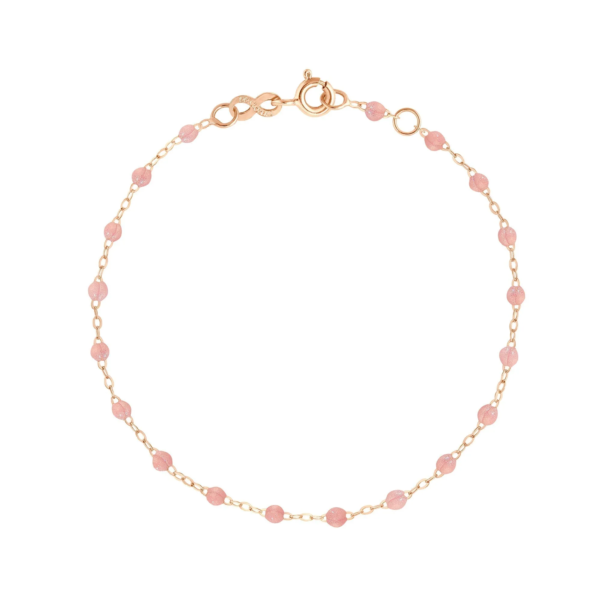 Classic Gigi Blush bracelet, Rose Gold, 7.5"