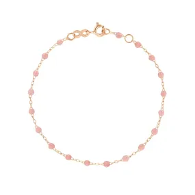 Classic Gigi Blush bracelet, Rose Gold, 7.5"