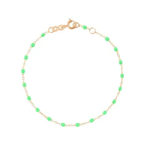 Classic Gigi Neon bracelet, Rose Gold, 7.5"