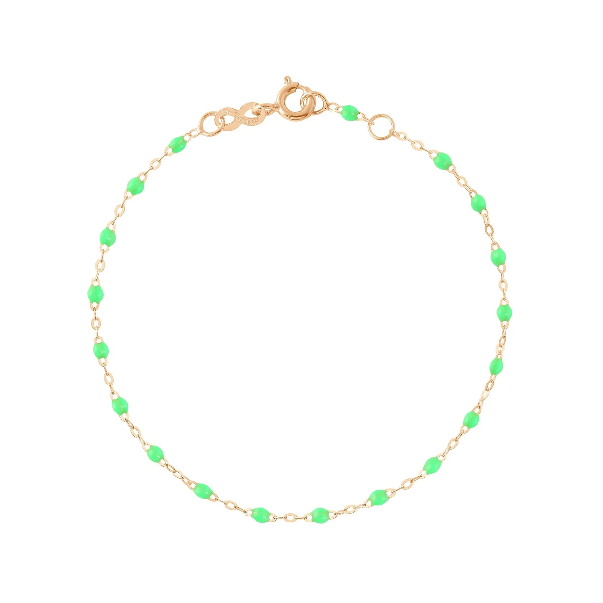 Classic Gigi Neon bracelet, Rose Gold, 7.5"