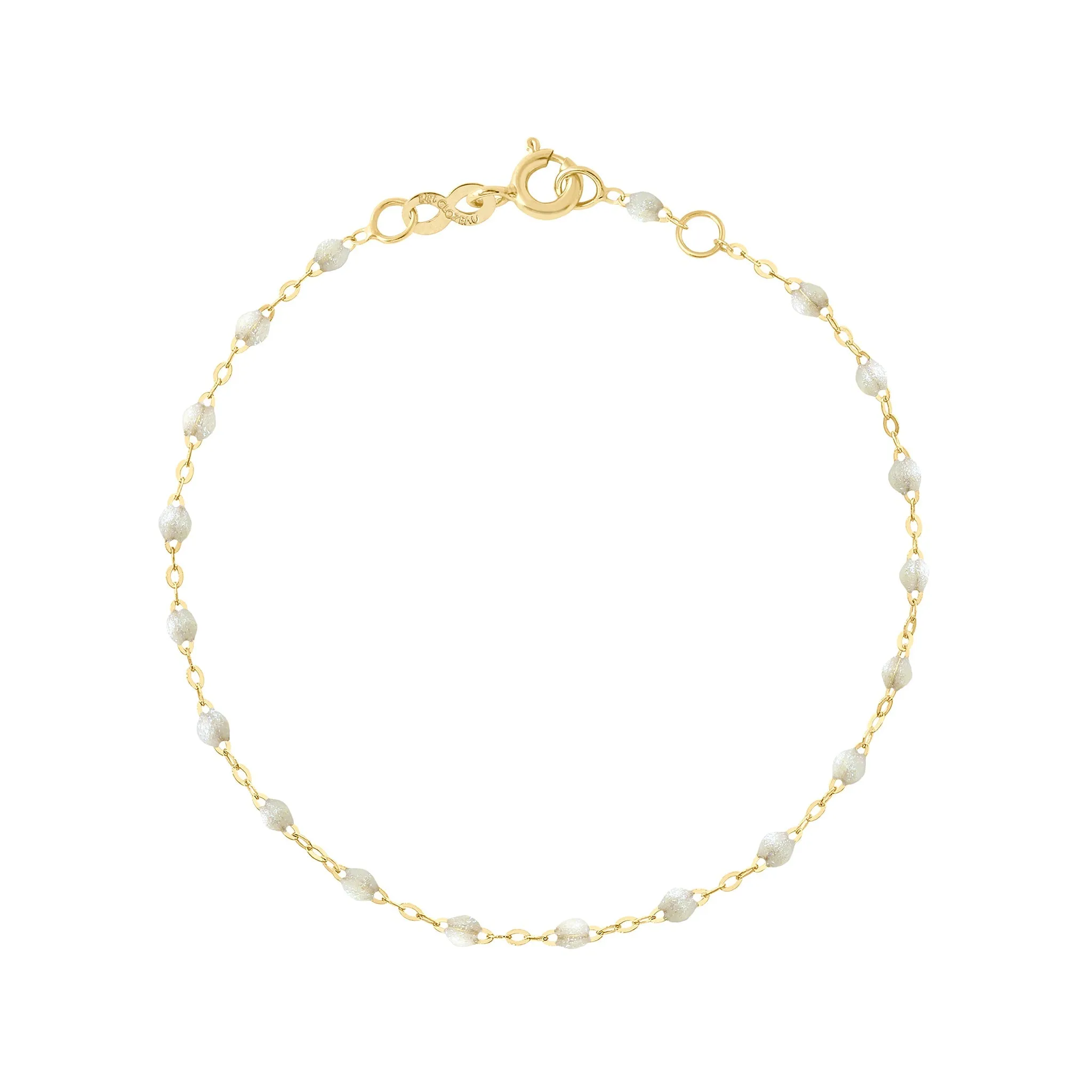 Classic Gigi Opal bracelet, Yellow Gold, 6.7"