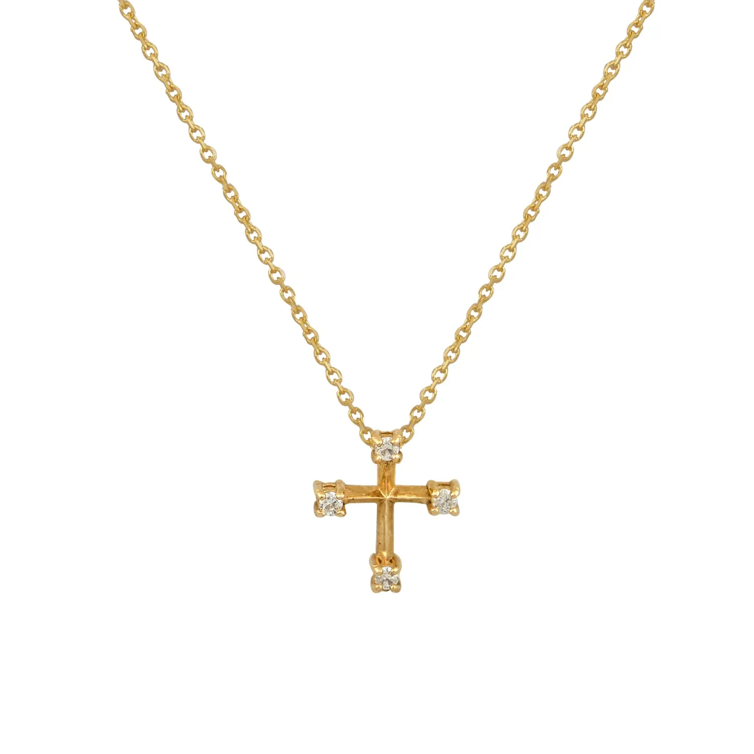 Constellation Gold Cross Necklace