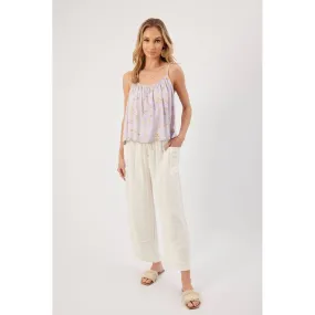 Cora Cream Linen Pant