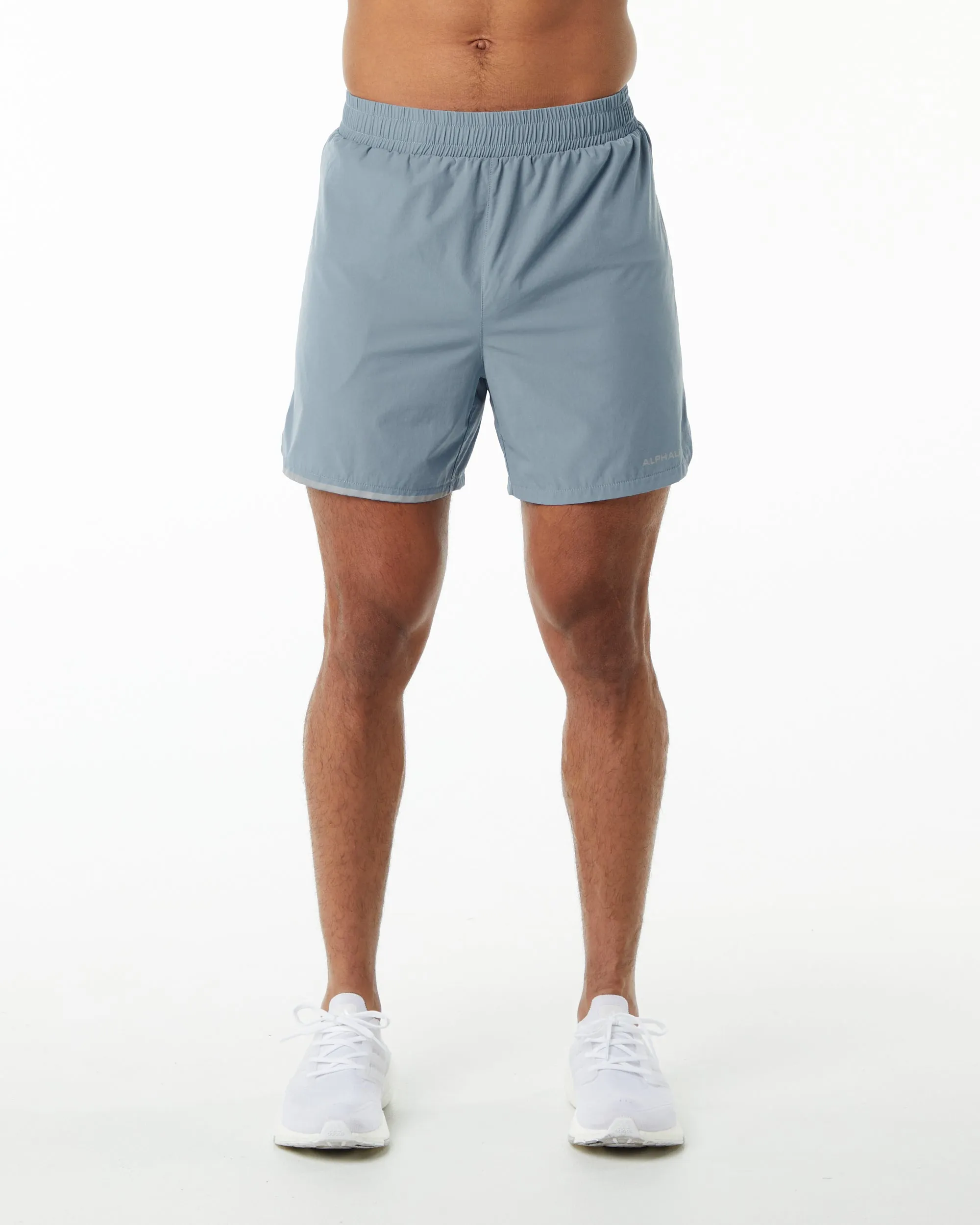 Core Stride Short 5” - Fog Blue