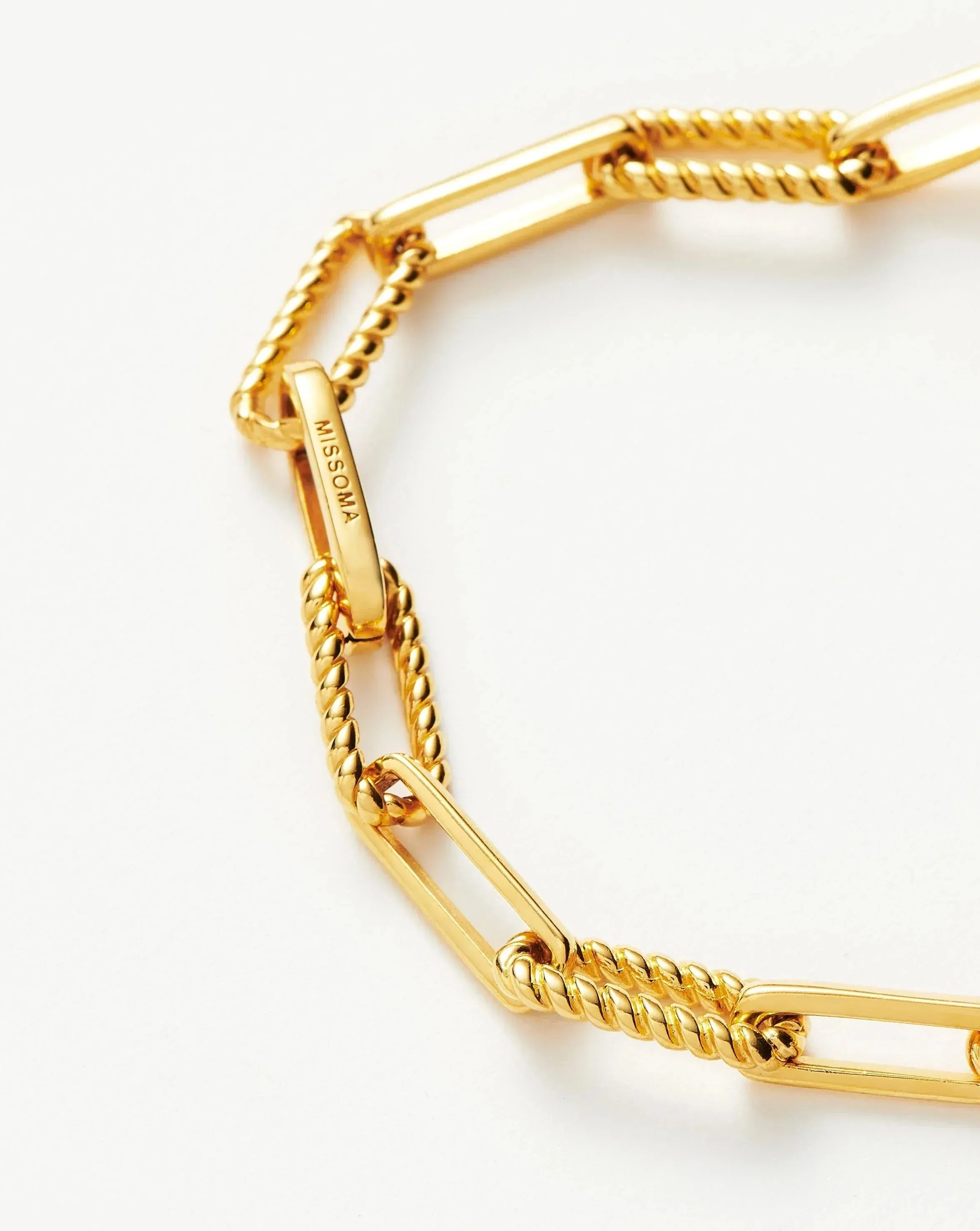 Coterie Chain Bracelet | 18ct Gold Plated