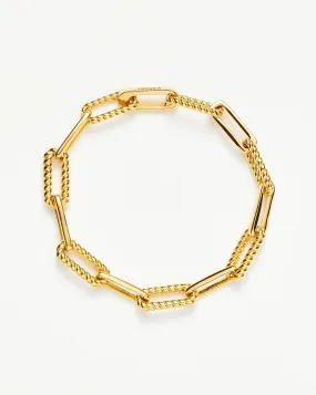 Coterie Chain Bracelet | 18ct Gold Plated